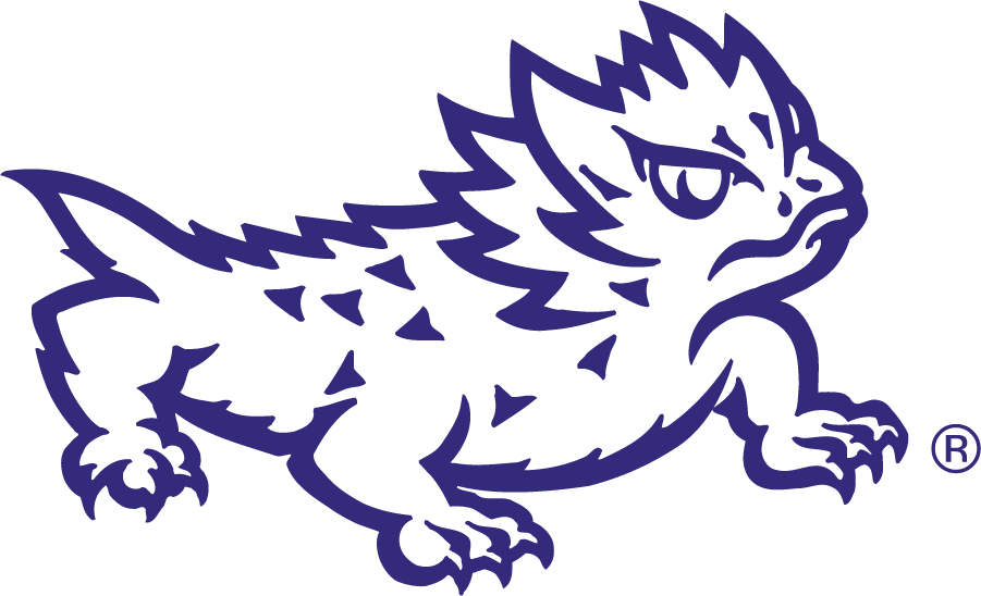 TCU Horned Frogs 1997-2005 Secondary Logo diy iron on heat transfer
